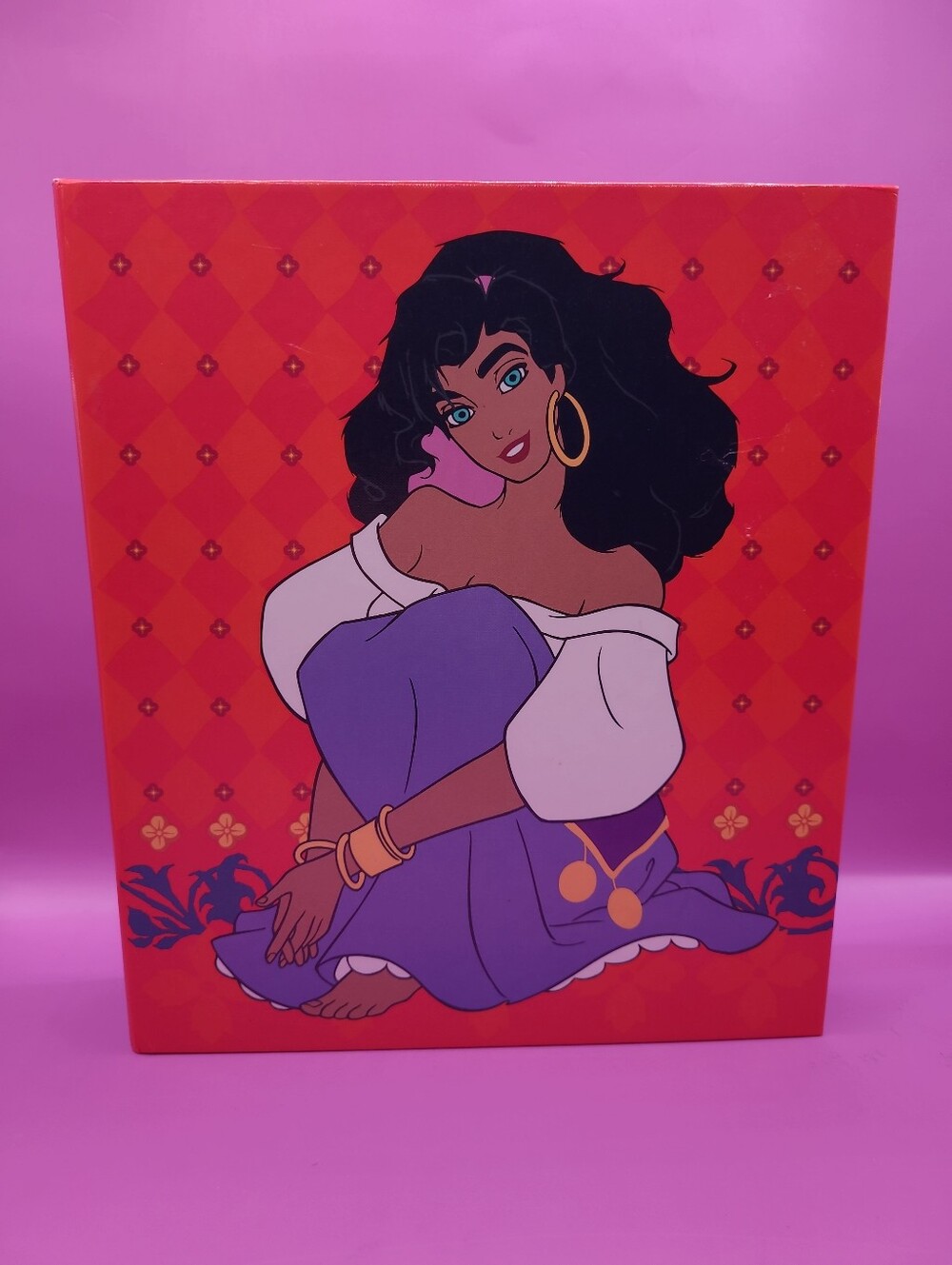 Vintage Hunchback of Notre Dame Esmeralda Photo Album Hallmark 4x6 72 Photos
